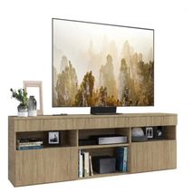 Rack Para Tv Hasta 65 Pulgadas Color Marron