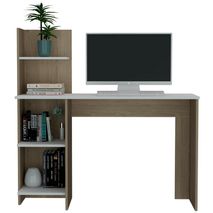 Escritorio 1.20 Vilna 120X120x45cm Rovere Blanco