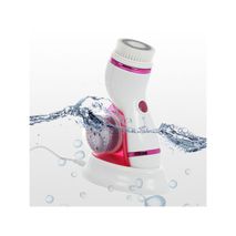 Cepillo Limpieza Facial Eléctrico Rosado Masajeador Exfoliante Cuidado