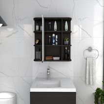 Glw 5591 Gabinete De Baño Milan Rta Wengue