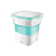 Lavadora Portátil Eléctrica Mini Pequeña Plegable Retráctil