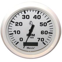 Vestido Faria Blanco 4 Taquímetro Whourmeter - 7,000 Rpm Gas