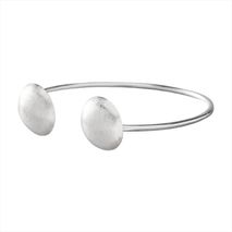 Brazalete Dos Circulo Plata
