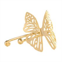 Brazalete Abrazo De Mariposa Dorado