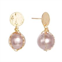 Aretes Semilla De Amor Rosas