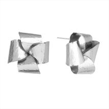 Aretes Molino Costero Plateados T