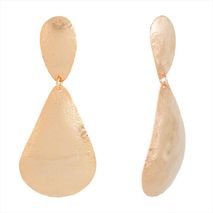 Aretes Medalla Doble Dorados