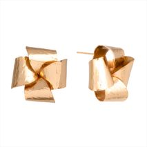 Aretes Molino Costero Dorados T