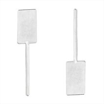 Aretes Invertido Plata T