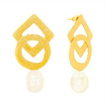 Aretes Geometricos Perla T