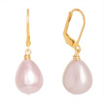 Aretes Gota De Amor Rosa