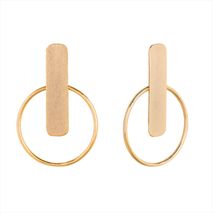 Aretes Circulo Rectangular T