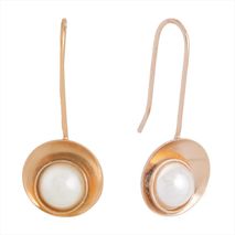 Aretes Conchas Largas Doradas J