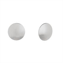 Aretes Circular Concavo Mediano Plata T