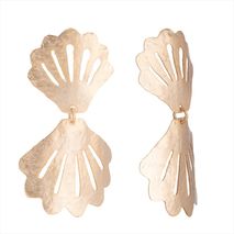 Aretes Arenita Doradas