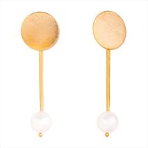 Aretes Barra Perla T