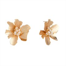 Aretes Amapola Dorados T