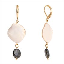 Aretes Acuarela Blanca