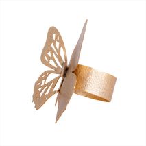 Anillo Mariposa Ala Lisa Y Calada