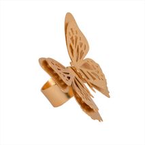 Anillo Doble Mariposa Abierta