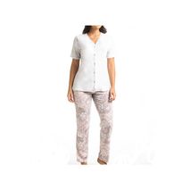 Pijama Tipo Pantalón Arabescos Gris