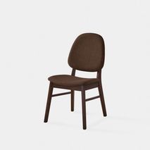 Silla De Comedor Camelia Nogal Francés Cosmic Chocolate