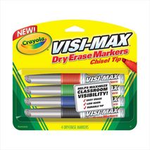 Set 4 Marcadores Visi Max Dry Erase 988902