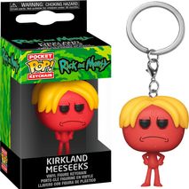 Llavero Funko Pop Kirk Land Mees Rick And Morty