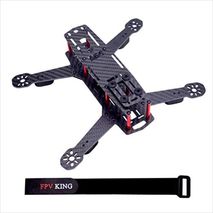 250 Mm Fpv Carreras Drone Marco Quadcopter Fibra Debono.