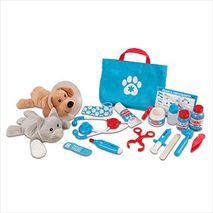 Examinar Y Tratar Juego Pet Vet 24 Pc Fijadas.