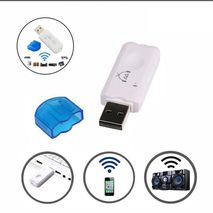 Bt Car Bluetooth Dongle Receptor Usb Audio Inalámbrico Blanco Teléfono