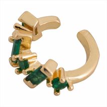 Aretes Ear Cuff Encanto De Esmeralda
