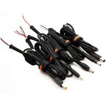 Cable Punta Cargador Computador 1.5M Azul Adaptador Negro Portátil