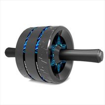 Rueda Abdominal Silenciosa Para Ejercitar Y Tonificar Músculos Negro Y Azul