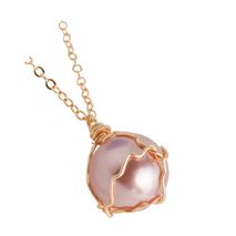 Collar Semilla De Amor Rosa