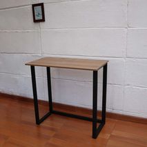 Escritorio Amplio Plegable Estilo Industrial Milá Caramel
