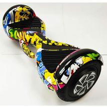 Malumeta Patineta Scooter Electrica Bluetooth Luces Amarilla
