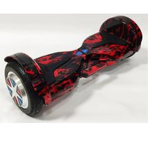 Malumeta Patineta Scooter Electrica Bluetooth Luces Roja
