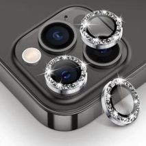 Protector Cámara Aros Metálicos Compatibles Para Iphone 12 Pro Plateado