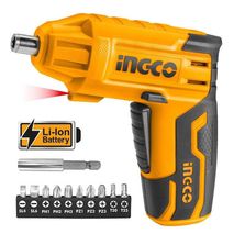 Atornillador Inalámbrico 4 V+11 Accesorios Industrial, Incco